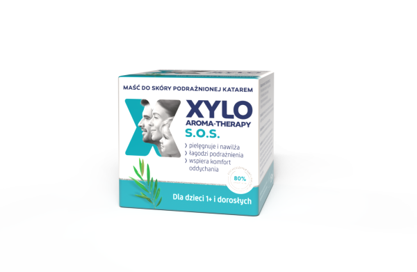 Xylo Aroma-Therapy S.O.S. Maść do skóry podrażnionej katarem 15 ml