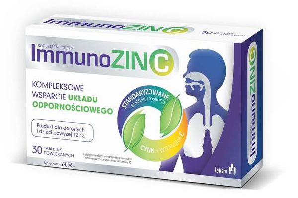 ImmunoZIN C na odporność 30 tabl.