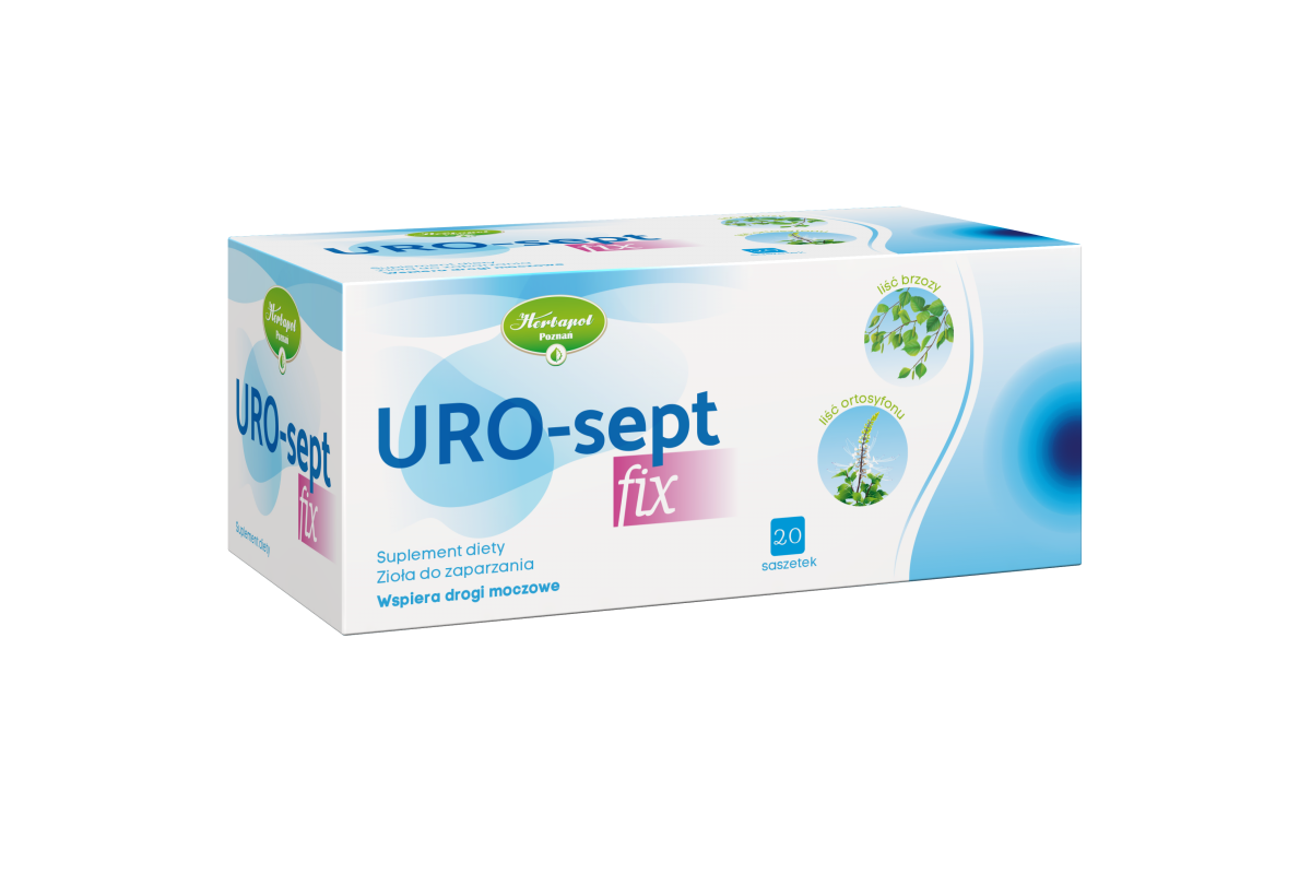 Urosept fix zioładozaparz.wsaszet. 20sasz.