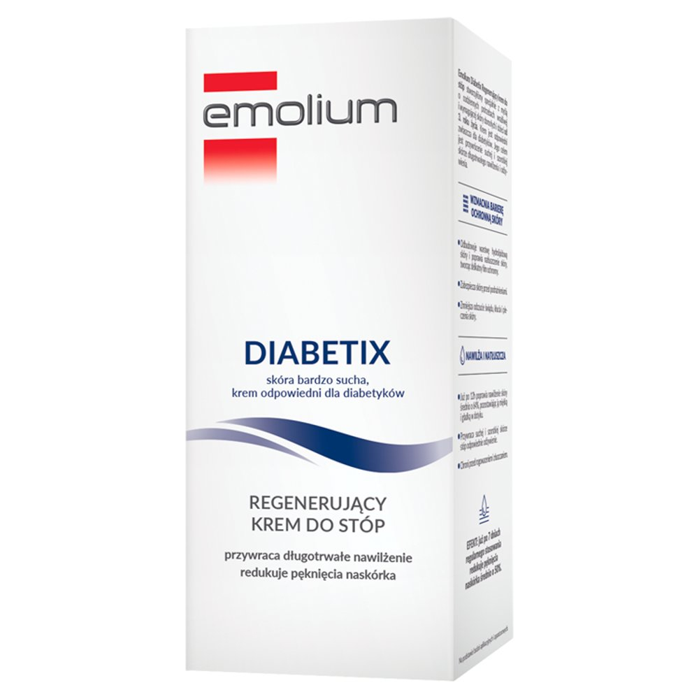 EMOLIUM DIABETIX Regenerujący Krem d/stóp