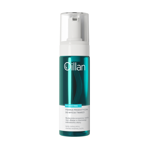 Oillan Hydrating Prebiotyczna pianka do mycia twarzy dla skóry wrażliwej 150 ml