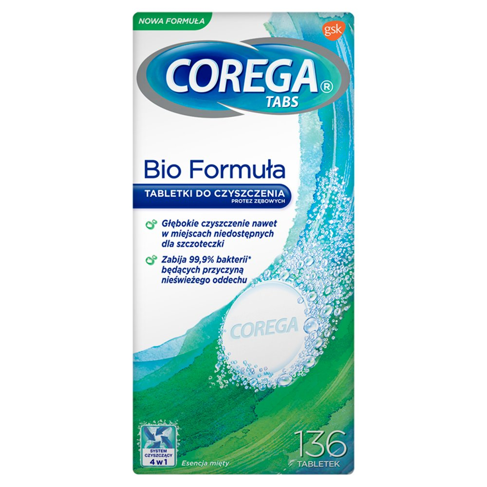 Corega Tabs x 136 (17blistrów)