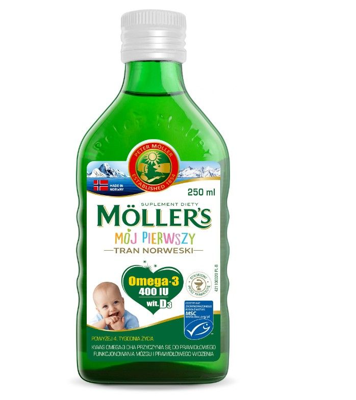 Tran Norweski MOLLERS Mój Pierwszy  250 ml