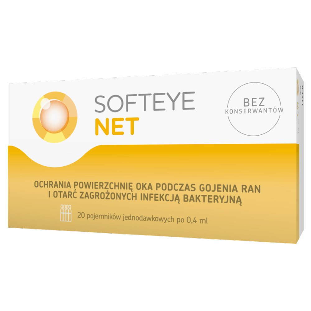 Softeye Net żel do oczu 20 pojemników po  0,4ml
