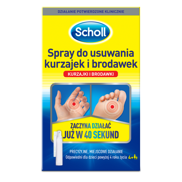 Scholl Spray na brodawki i kurzajki