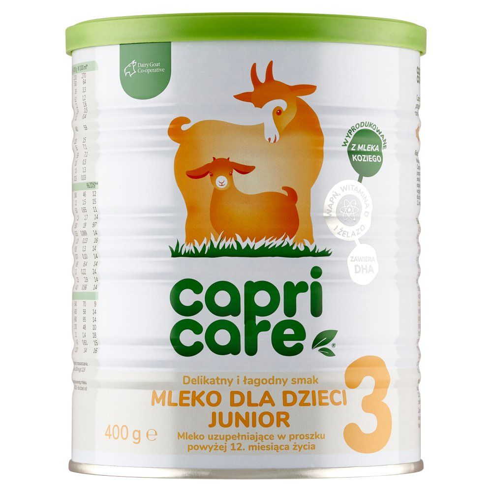 CAPRICARE 3 Mleko następne junior, kozie 400g