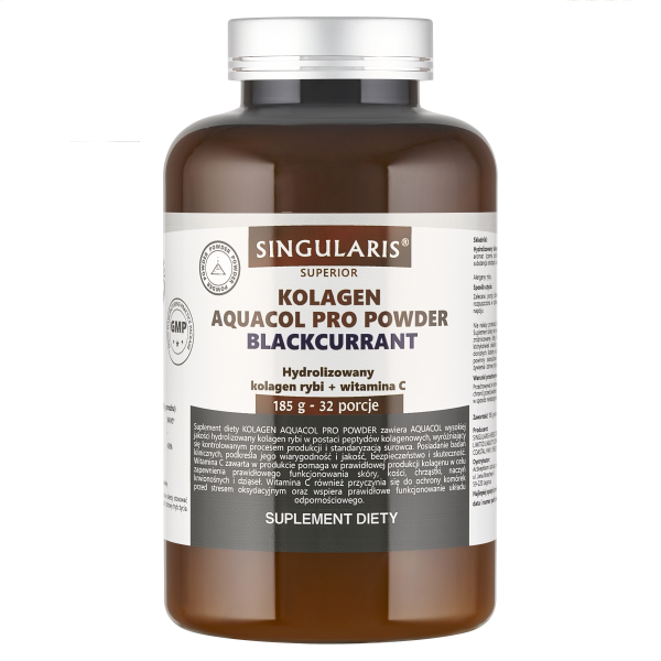 SINGULARIS Kolagen rybi 100% + witamina C porzeczka 185g