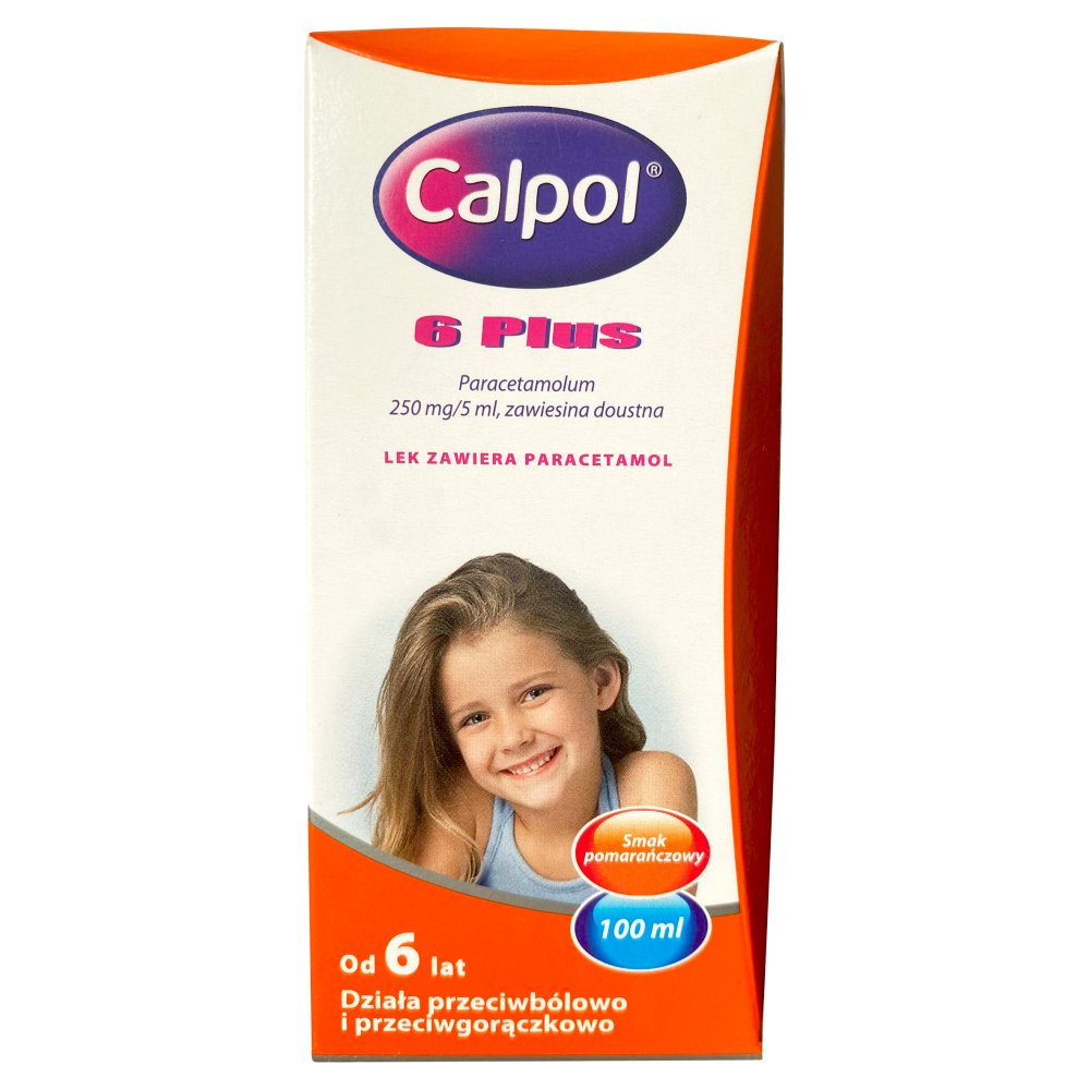 Calpol 6 Plus 250mg/5ml syrop 100ml