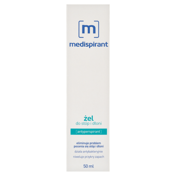 Medispirant Antyperspirant żel do stóp i dłoni 50 ml