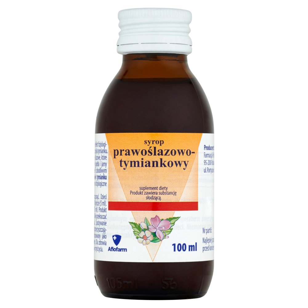 Syrop Prawoślazowo-Tymiankowy syrop 100ml