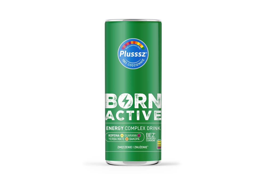 Plusssz Born Active Energy Drink 250ml