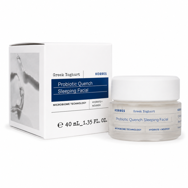 KORRES Greek Yoghurt Probiotic Intensywnie nawilżający krem-maska na noc z probiotykami 40 ml