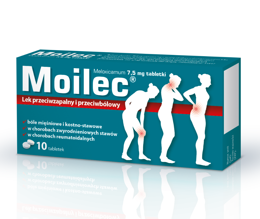 Moilec 7,5mg lek przeciwbólowy 10 tabl.