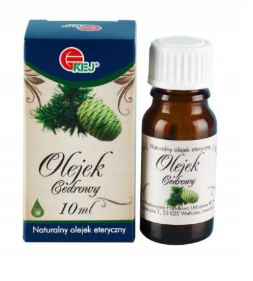 KEJ Naturalny olejek eteryczny cedrowy 10ml