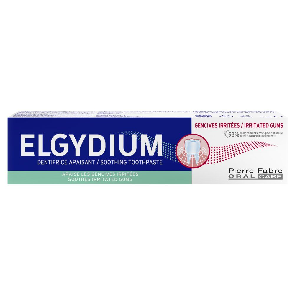 ELGYDIUM Na podrażnione dziąsła Pasta do zębów 75 ml