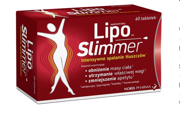 LipoSlimmer na odchudzainie 60 tabletek