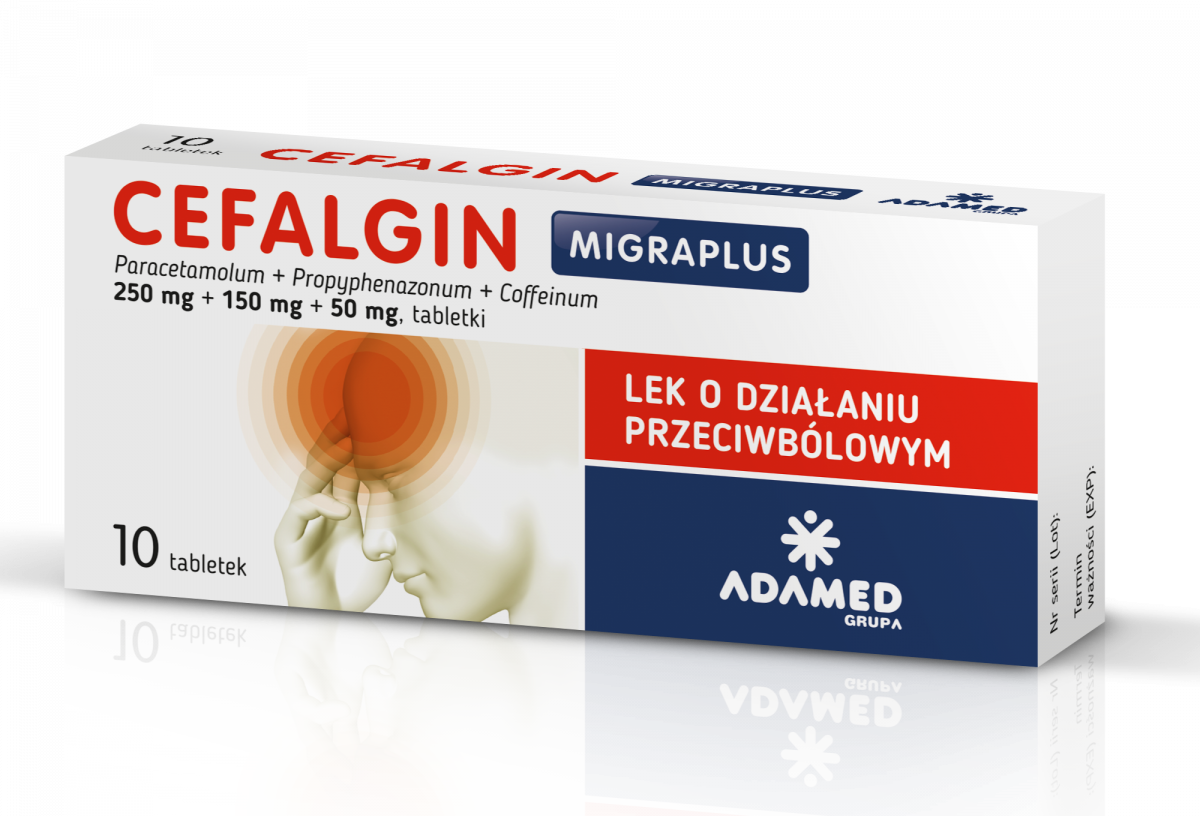 Cefalgin MIGRAPLUS x 10 tabl.