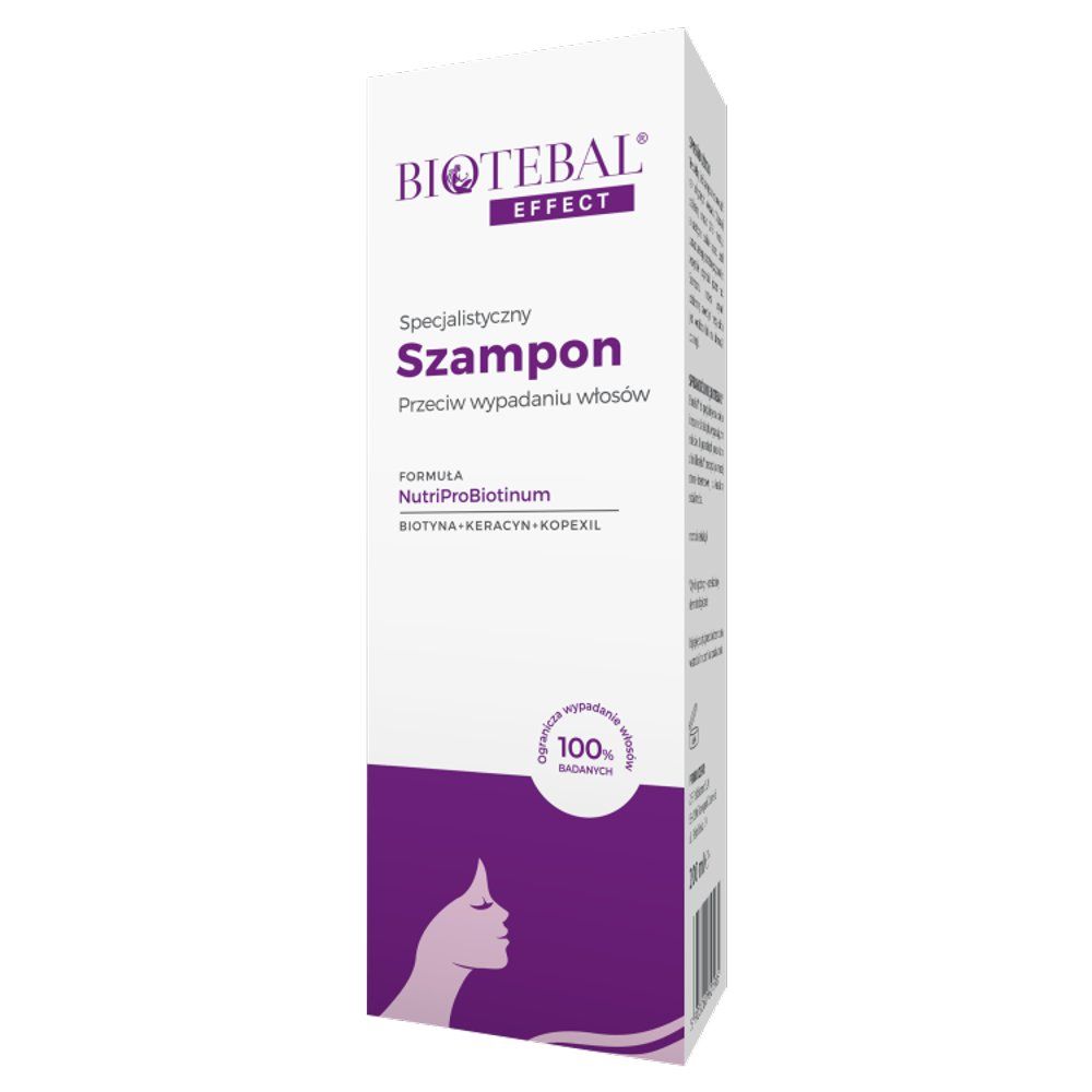 BIOTEBAL EFFECT Specjalistyczny szampon przeciw wypadaniu włosów, 200 ml