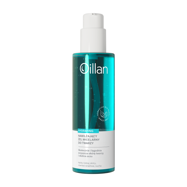 Oillan Hydrating Nawilżający żel micelarny do twarzy do skóry wrażliwej 200 ml