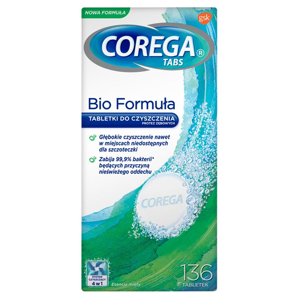 Corega Tabs x 136 (17blistrów)