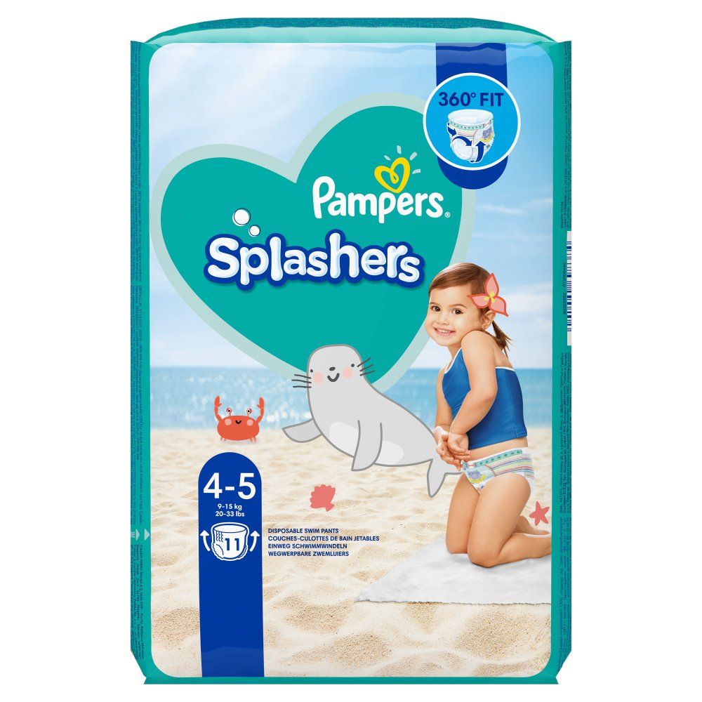 Pampers Splashers(do kąp.)(6-11kg) 12szt.