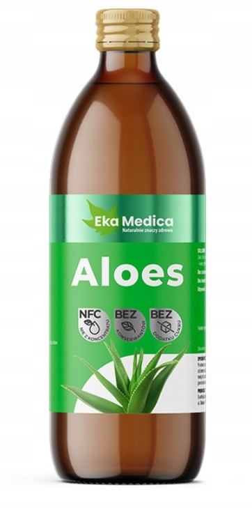 EkaMedica Aloes NFC sok 500 ml w Soki i syropy - Apteka WAWA