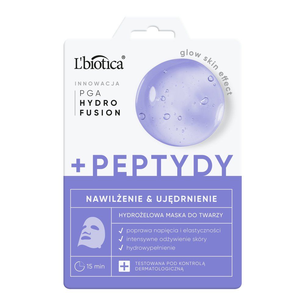 LBIOTICA Maska hydrożelowa ujędrniająca PHF + PEPTYDY