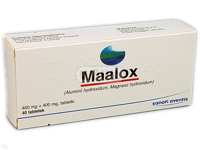 Maalox x 40 tabl.