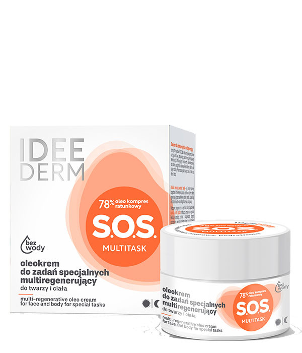 Idee Derm Oleokrem do zadań specjalnych do twarzy i ciała 50 ml