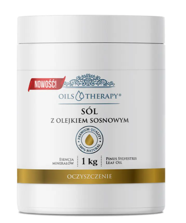 Optima Natura Sól z olejkiem sosnowym oczyszczenie 1kg