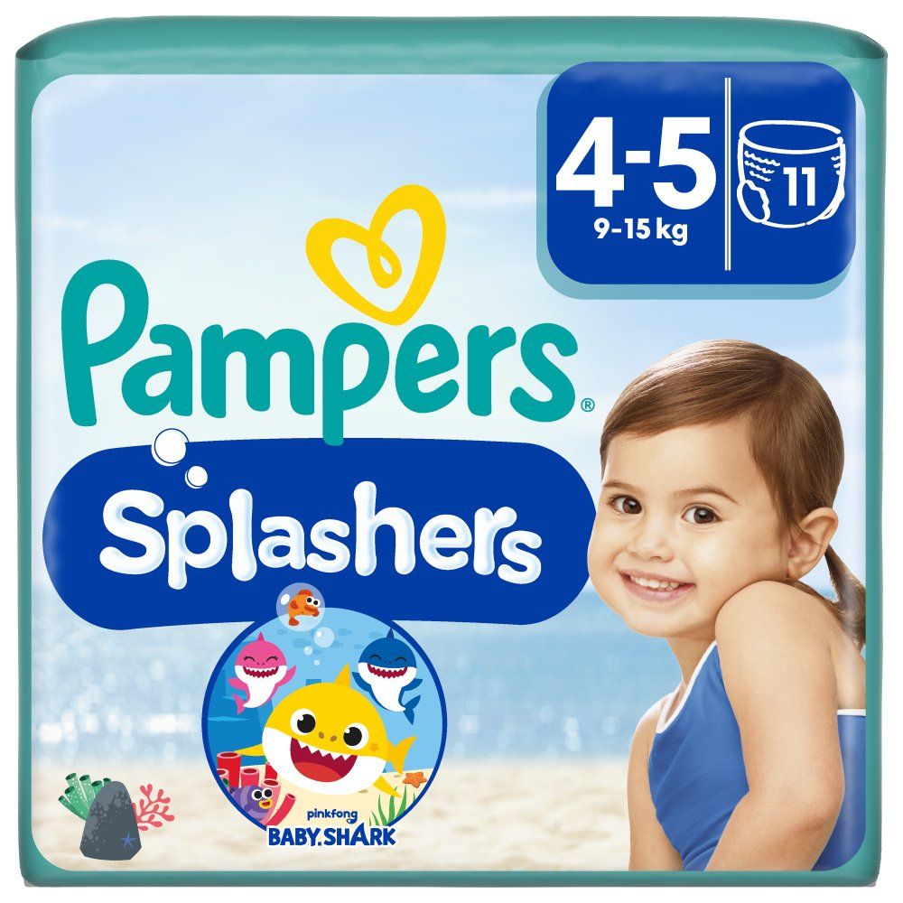 Pampers Splashers(do kąp.)(6-11kg) 12szt.