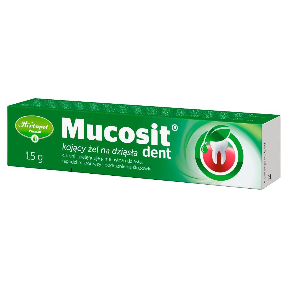 Mucosit Dent żel na dziąsła 15 g