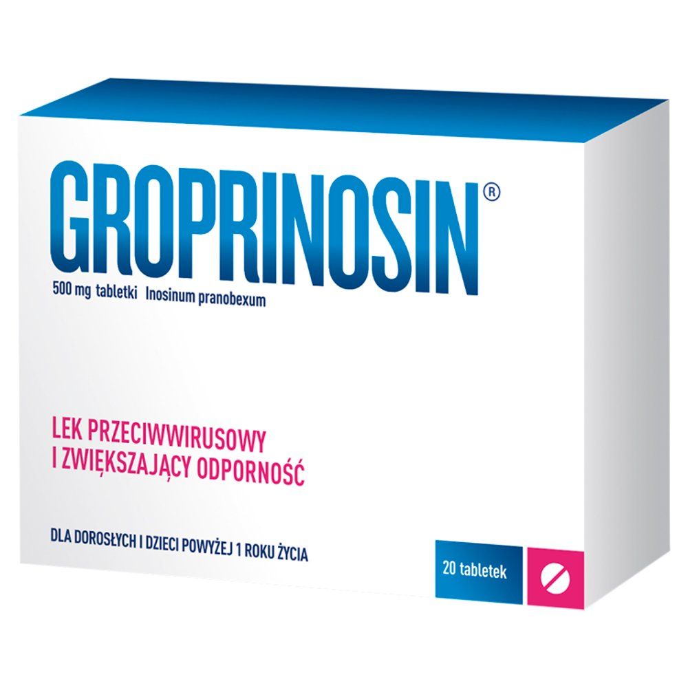 Groprinosin 500mg x 20 tabl.