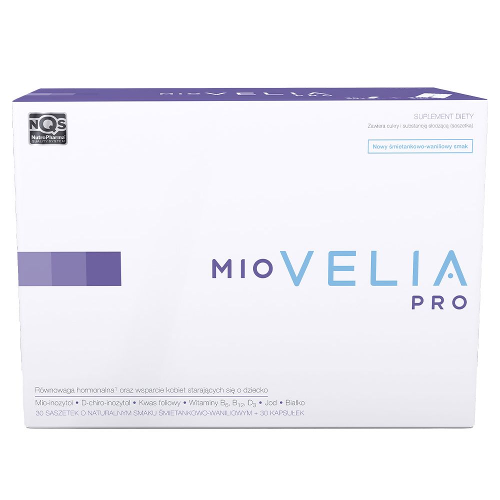 MIOVELIA PRO zestaw kuracja 30 saszetek + 30 kapsułek