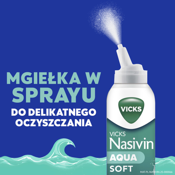 Vicks Nasivin Aqua Soft spray do nosa 120 ml