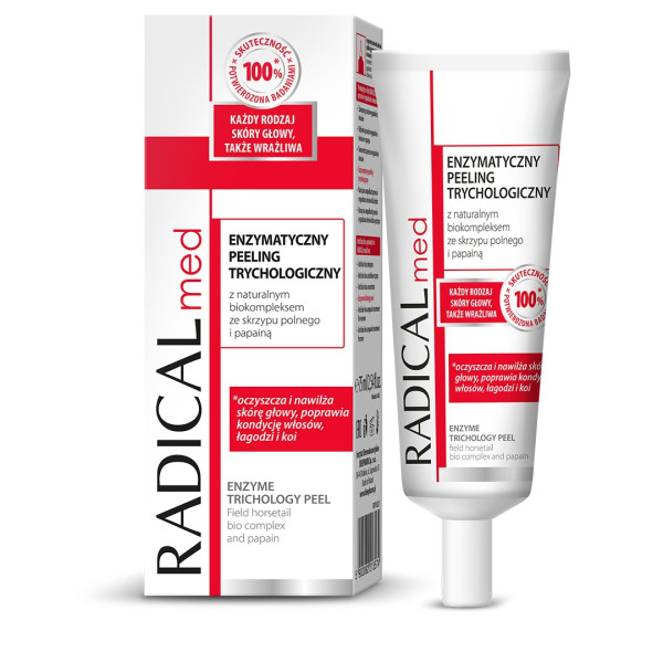 Ideepharm Radical Med Peeling trychologiczny enzymatyczny 75 ml