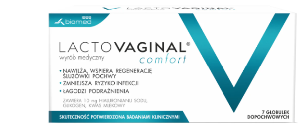 Lactovaginal Comfort globulki do pochwowe 14 sztuk