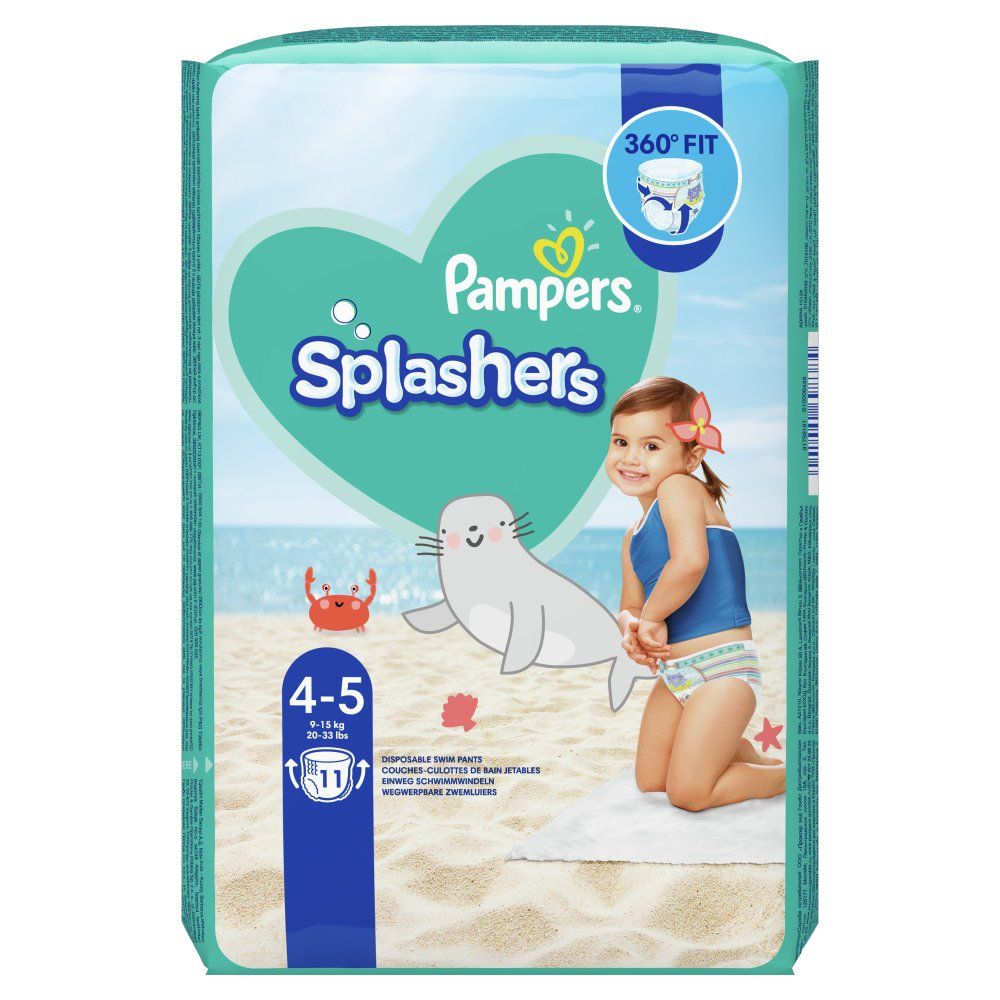 Pampers Splashers(do kąp.)(6-11kg) 12szt.