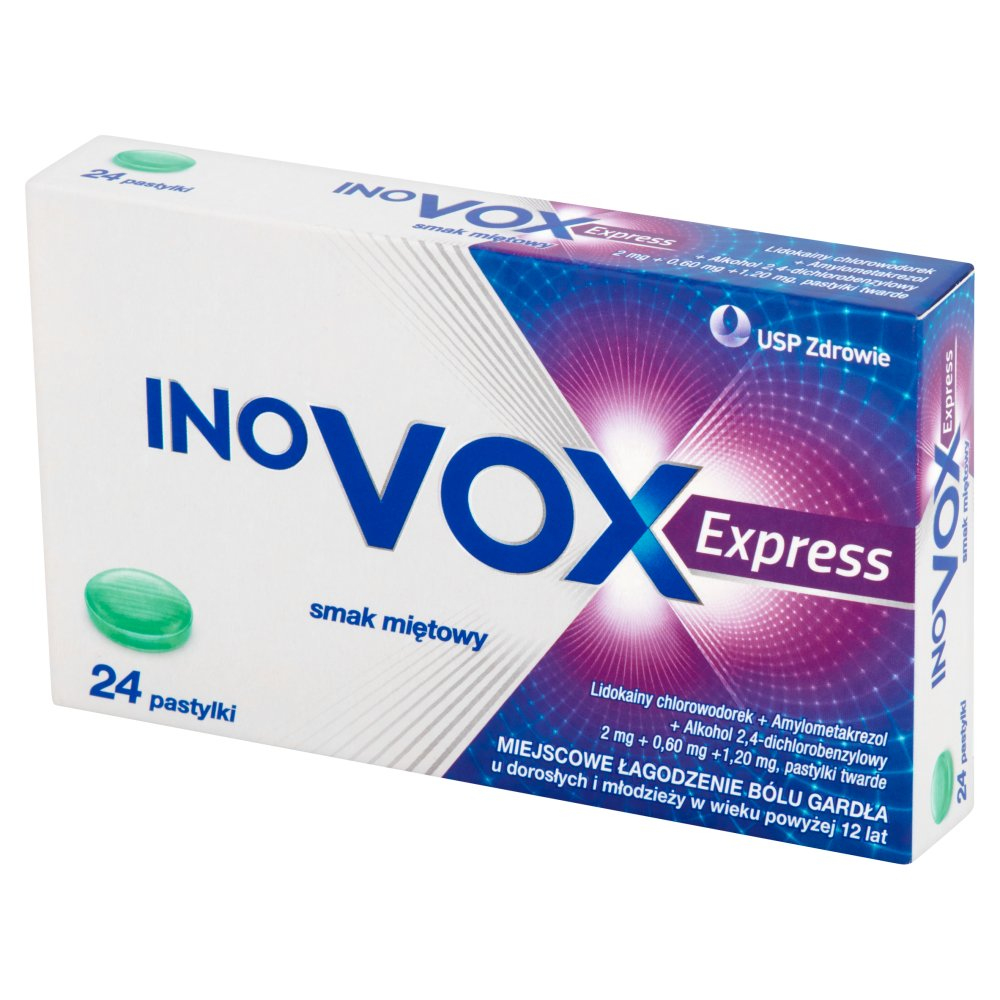 Inovox Express smak miętowy pasty 24