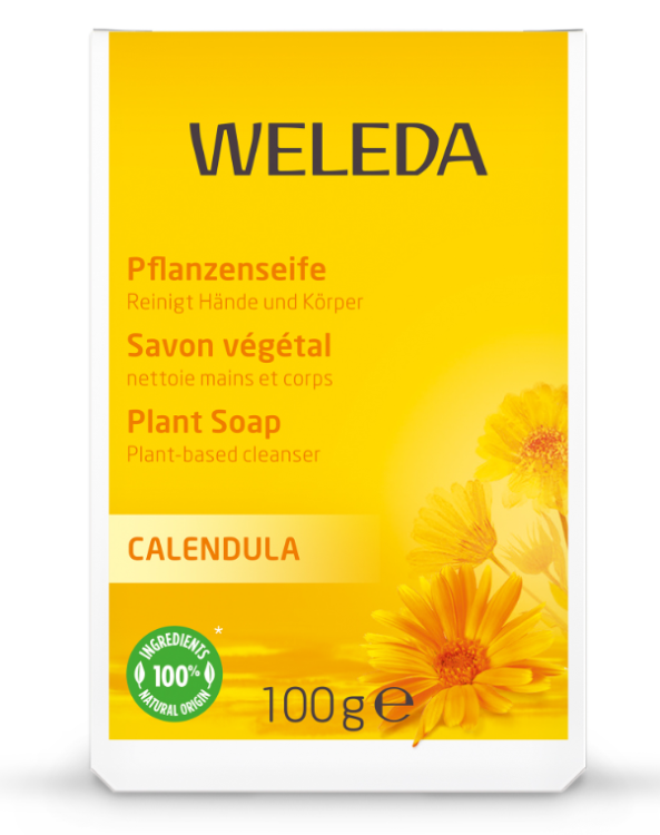 Weleda Mydło roślinne z nagietkiem lekarskim 100g
