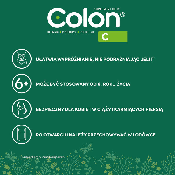 Colon® C - błonnik w proszku ułatwiający wypróżnianie 200g