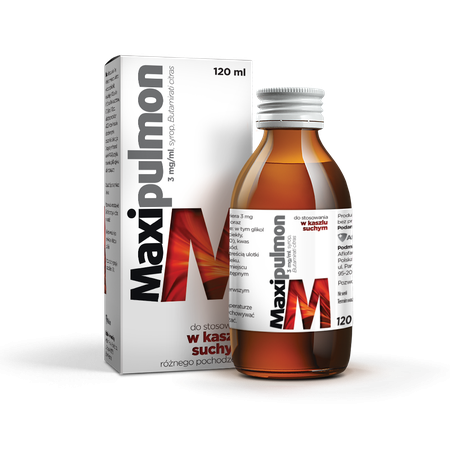 Maxipulmon syrop 3 mg/ml 120 ml (butelka)