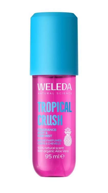 WELEDA Tropical Crush Mgiełka do ciała i włosów z aloesem 95 ml