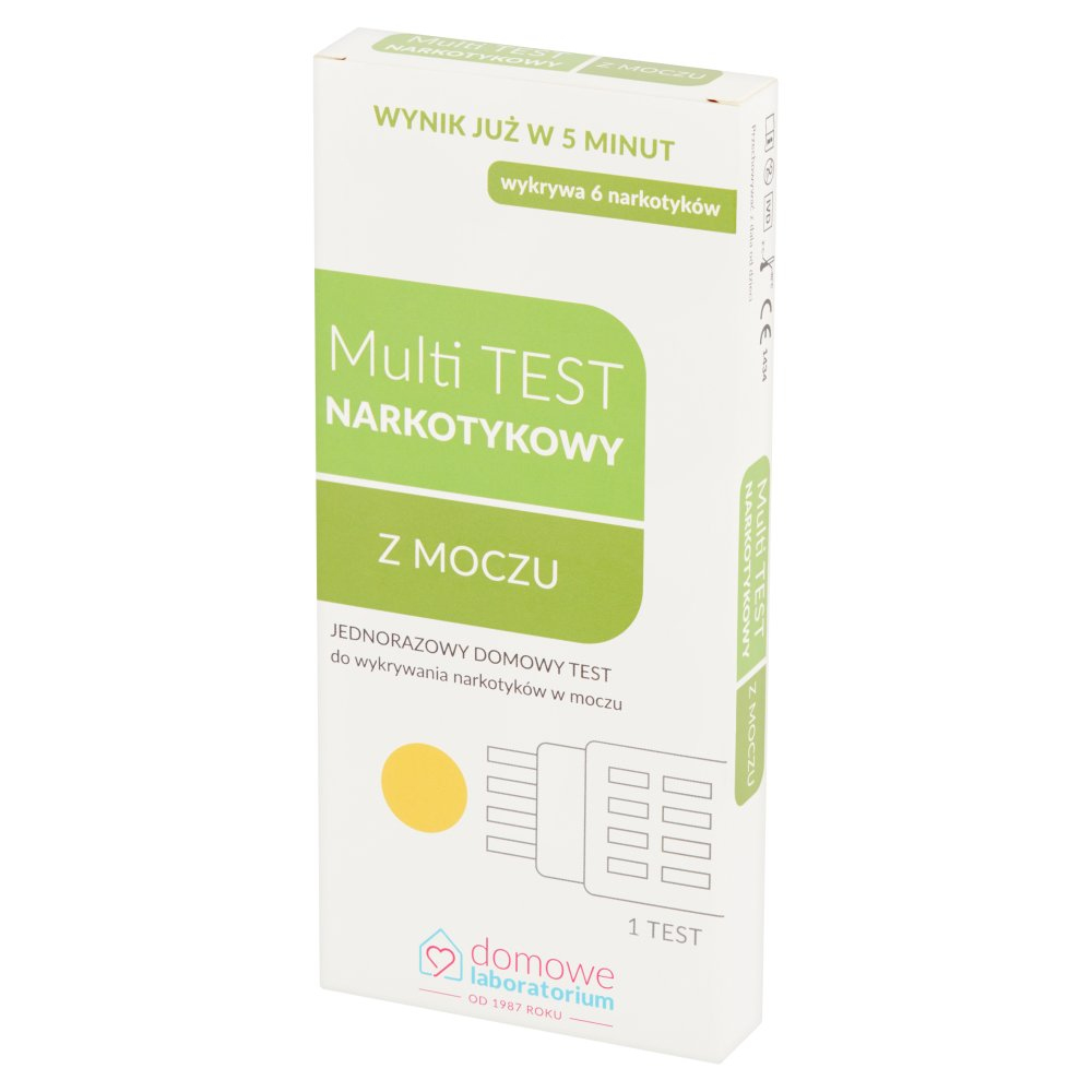 Test Multitest Amfetan.Kokaina Morfina THC