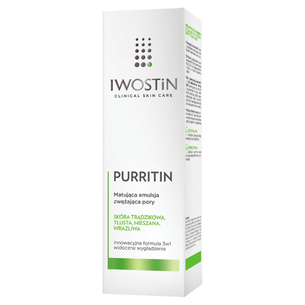 IWOSTIN PURRITIN Emulsja matująca hypoalergiczna 40ml