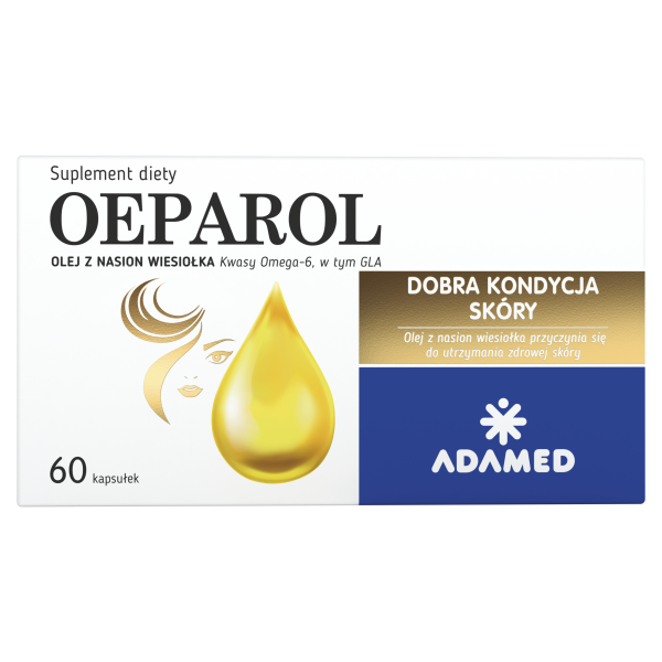 Oeparol olej z nasion wiesiołka Omega-6 60 kapsułek