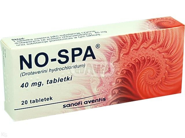 No-Spa 40mg x 20 tabl.