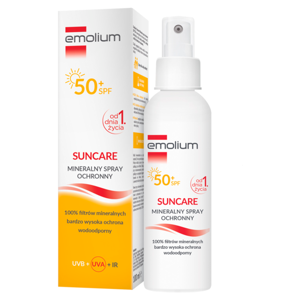 EMOLIUM SUNCARE SPF50+ Mineralny Spray ochronny 100ml