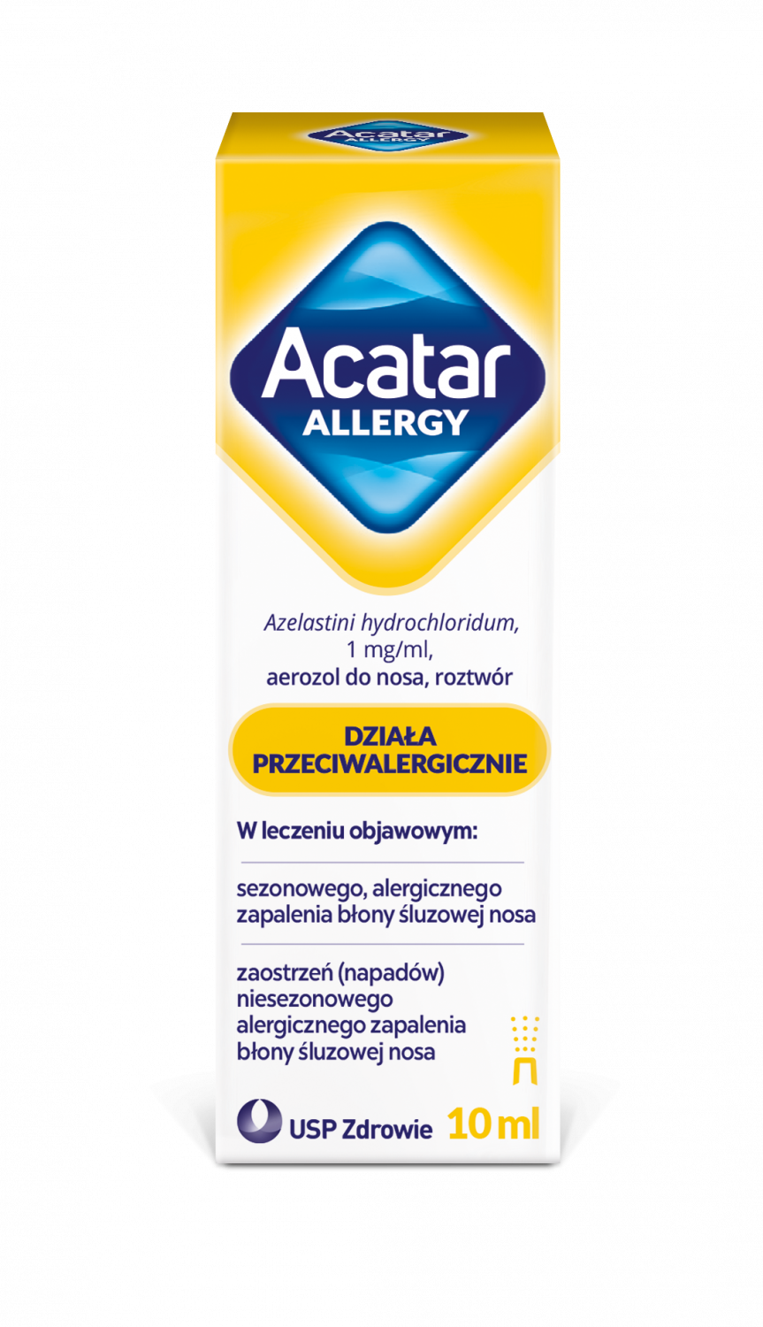 Acatar Allergy aerozol do nosa 1mg/ml 10ml