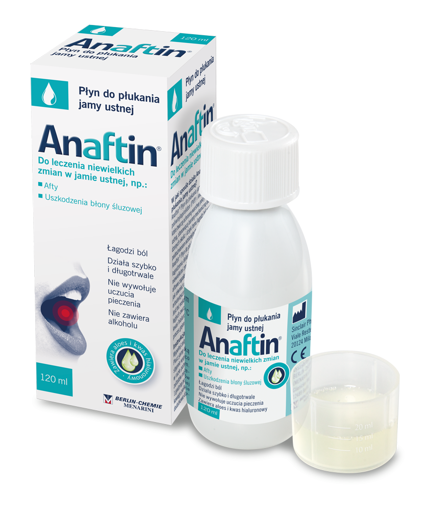 Anaftin Mouthwash na afty 120 ml